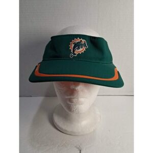 Reebok‎ Miami Dolphins NFL Onfield Visor Green Orange NFL Logo Adjustable